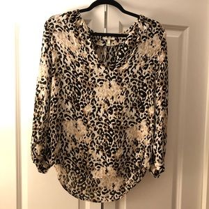 Joie leopard print blouse